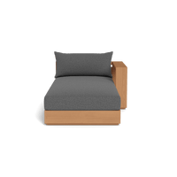 Hayman Teak Chaise Right