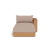 Hayman Teak Chaise Right
