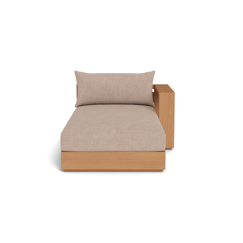 Hayman Teak Chaise Right