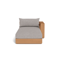 Hayman Teak Chaise Right