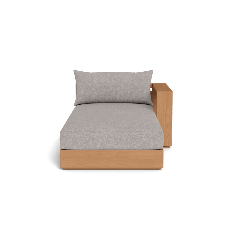 Hayman Teak Chaise Right