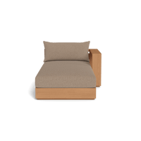 Hayman Teak Chaise Right