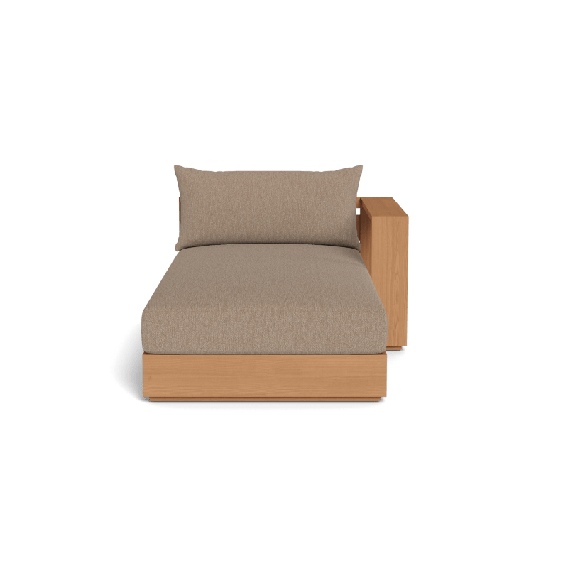 Hayman Teak Chaise Right