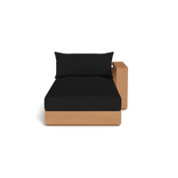 Hayman Teak Chaise Right