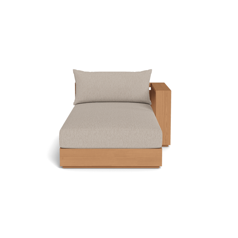 Hayman Teak Chaise Right