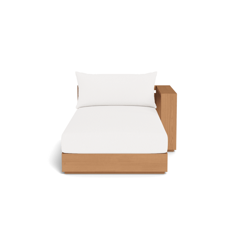 Hayman Teak Chaise Right