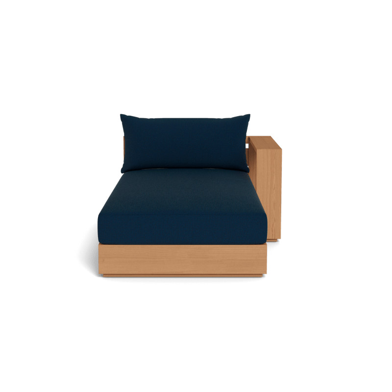 Hayman Teak Chaise Right