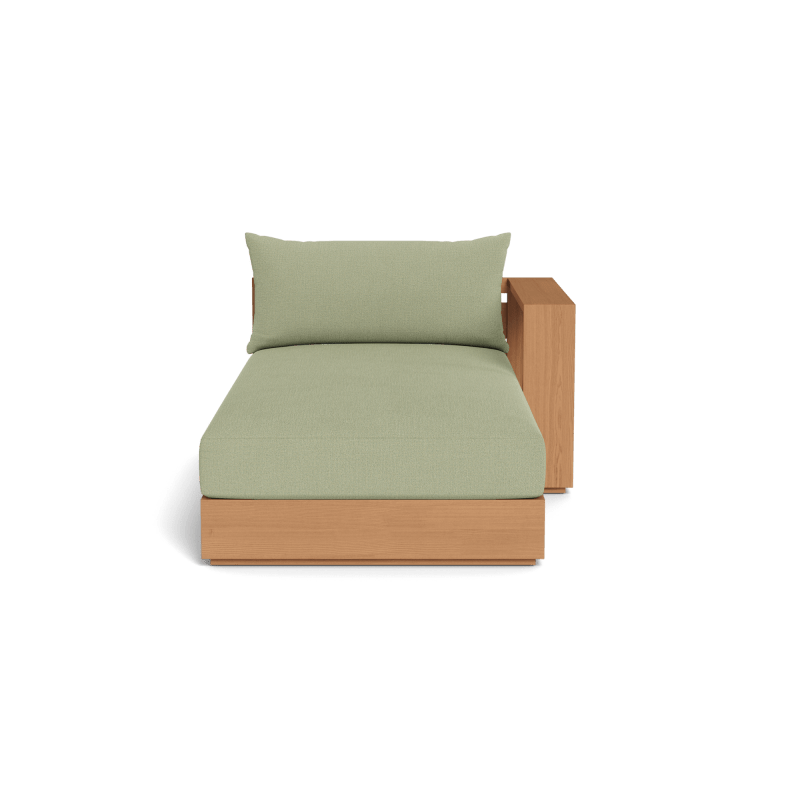 Hayman Teak Chaise Right