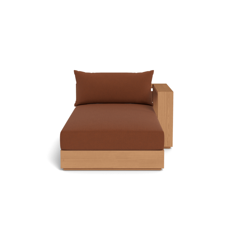 Hayman Teak Chaise Right