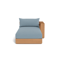 Hayman Teak Chaise Right