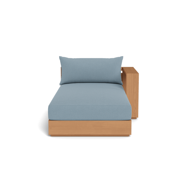 Hayman Teak Chaise Right
