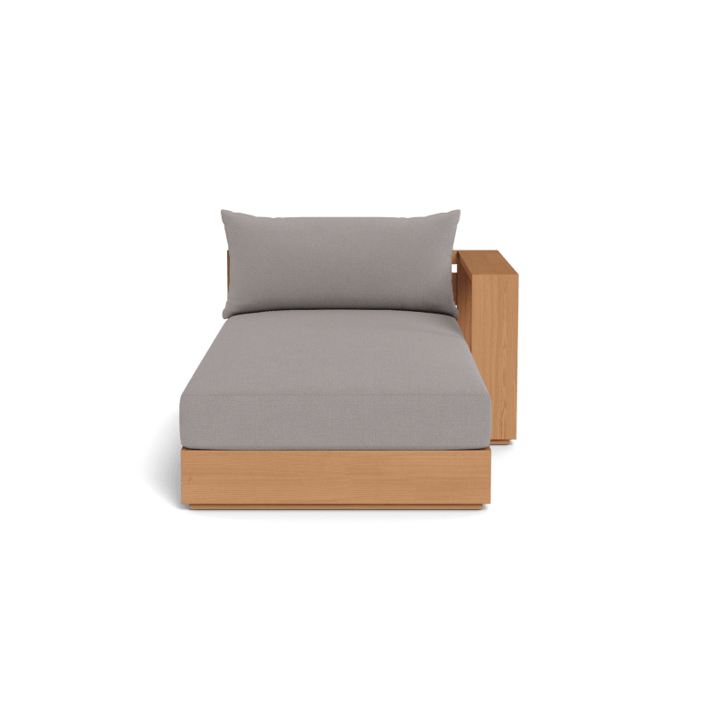 Hayman Teak Chaise Right