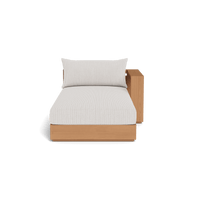 Hayman Teak Chaise Right