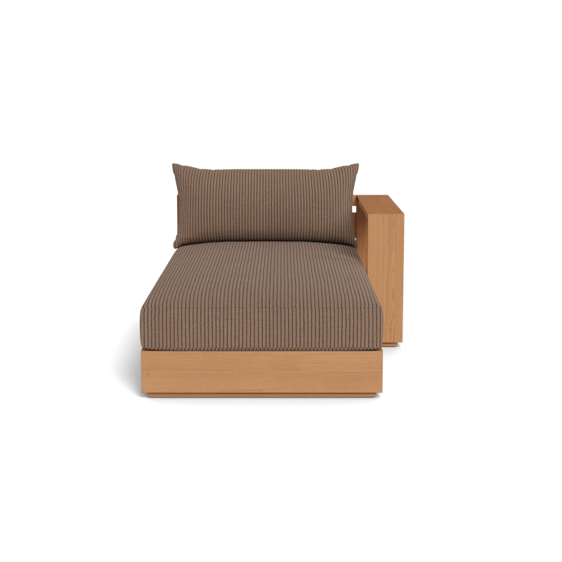 Hayman Teak Chaise Right