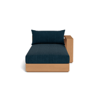 Hayman Teak Chaise Right