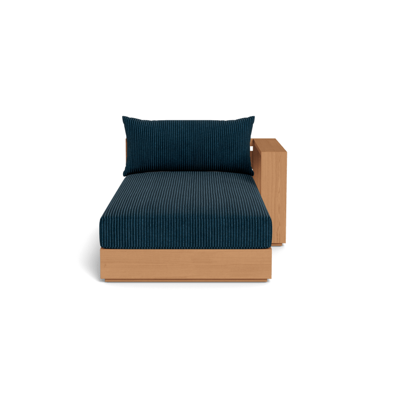 Hayman Teak Chaise Right