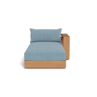 Hayman Teak Chaise Right