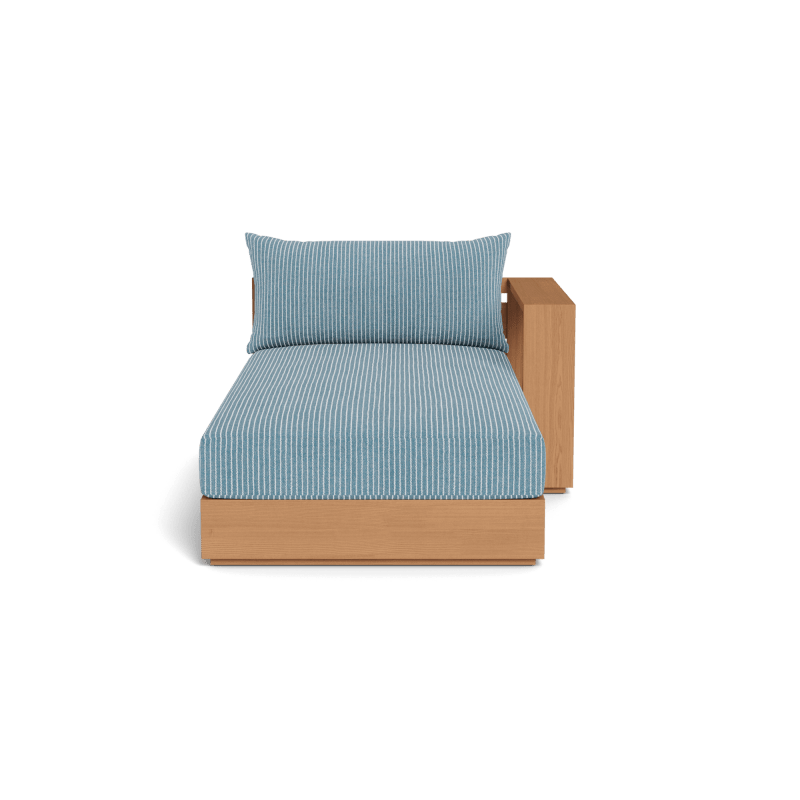 Hayman Teak Chaise Right