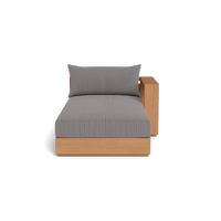 Hayman Teak Chaise Right
