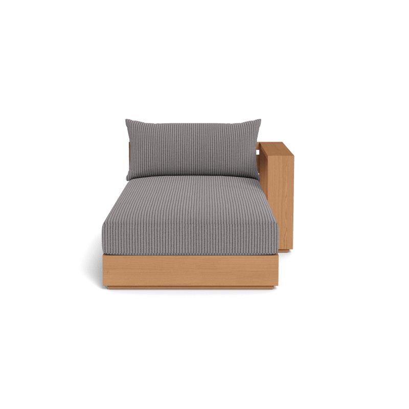 Hayman Teak Chaise Right