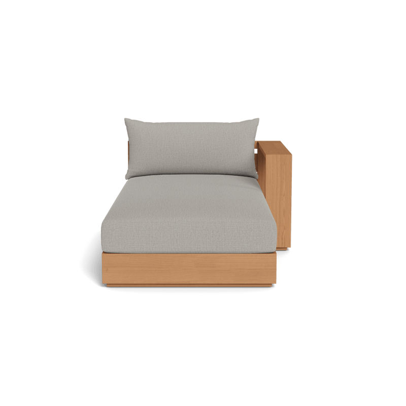 Hayman Teak Chaise Right