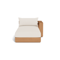 Hayman Teak Chaise Right