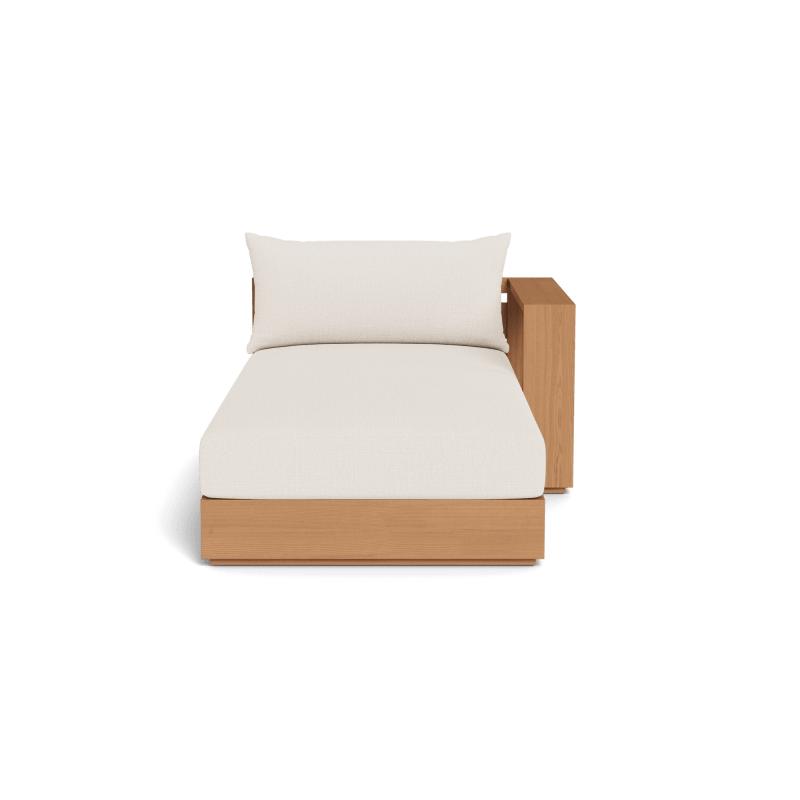 Hayman Teak Chaise Right