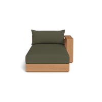 Hayman Teak Chaise Right