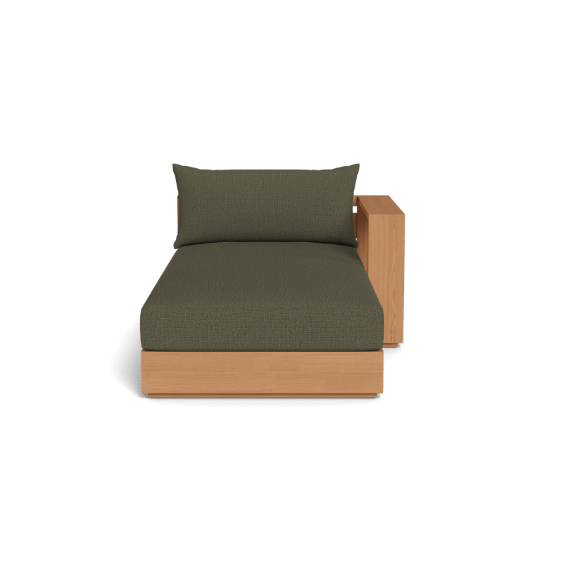 Hayman Teak Chaise Right