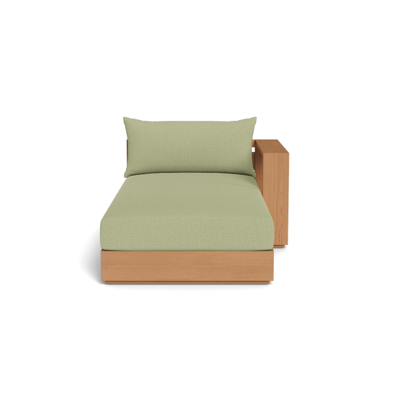 Hayman Teak Chaise Right