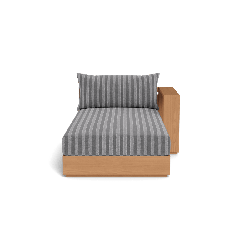 Hayman Teak Chaise Right