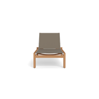 Hayman Teak Stacking Mesh Sun Lounge