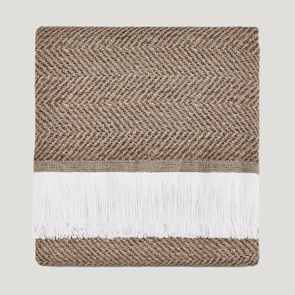 Herringbone Performance Throw | Spice, ,