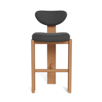 Lennon Upholstered Armless Bar Stool