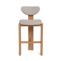Lennon Upholstered Armless Bar Stool