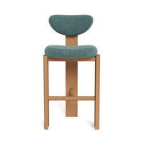 Lennon Upholstered Armless Bar Stool