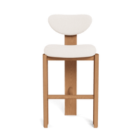 Lennon Upholstered Armless Bar Stool