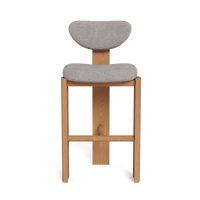 Lennon Upholstered Armless Bar Stool