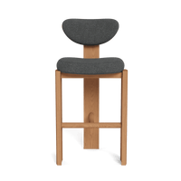 Lennon Upholstered Armless Bar Stool