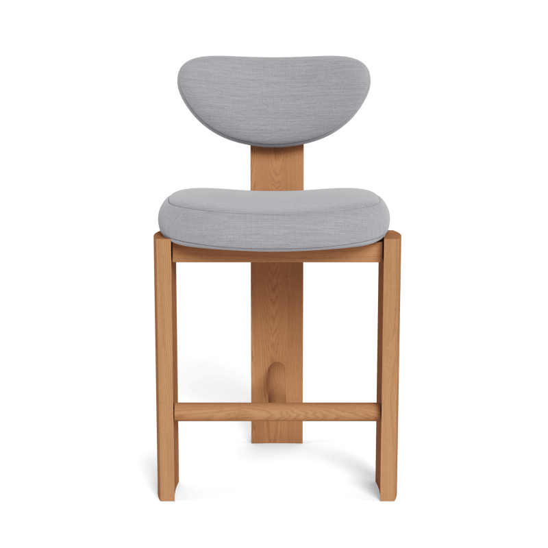 Lennon Upholstered Armless Counter Stool