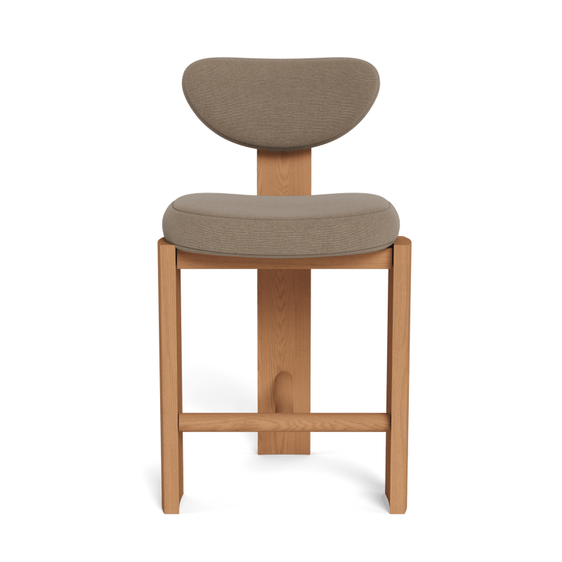 Lennon Upholstered Armless Counter Stool