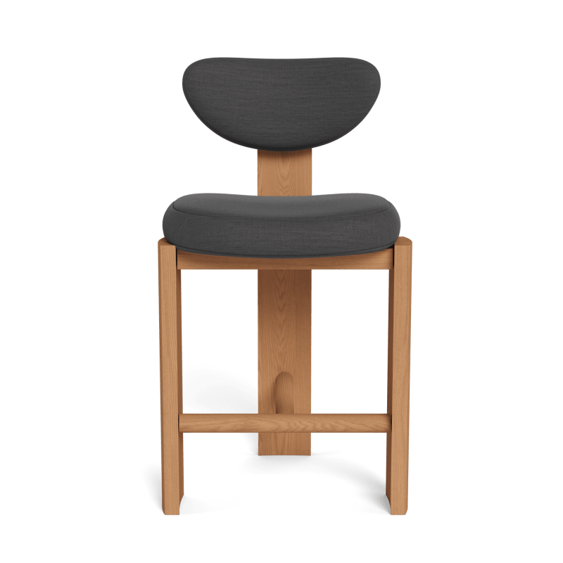 Lennon Upholstered Armless Counter Stool