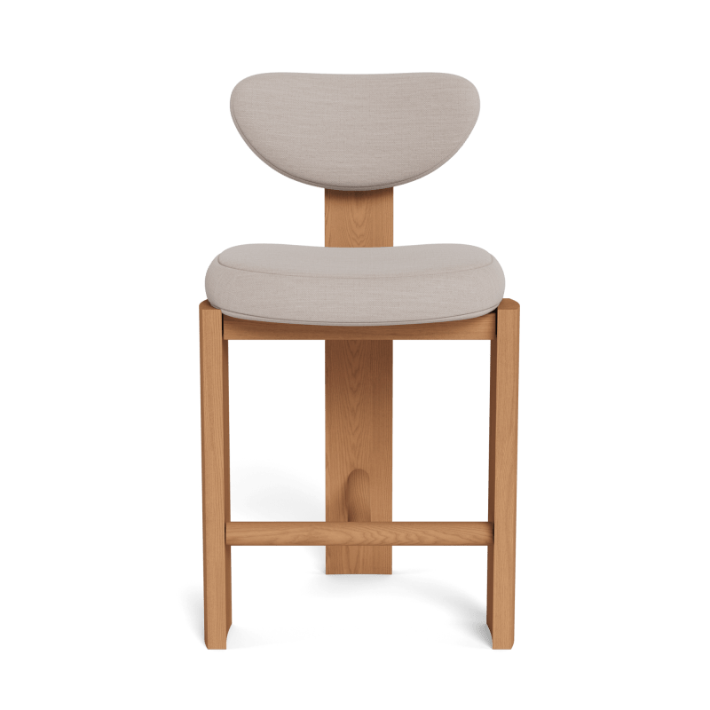 Lennon Upholstered Armless Counter Stool