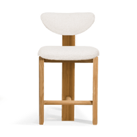 Lennon Upholstered Armless Counter Stool