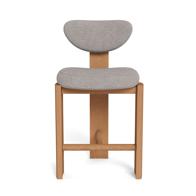 Lennon Upholstered Armless Counter Stool
