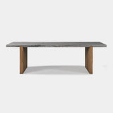 Marcello Dining Table 108" | Oak Honey Grey, ,