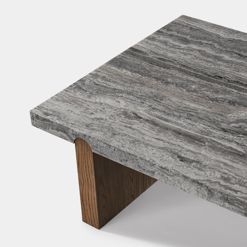 Marcello Rectangle Coffee Table | Oak Honey Grey, ,