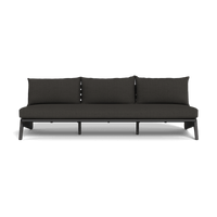 MLB Aluminum 3 Seat Armless Sofa