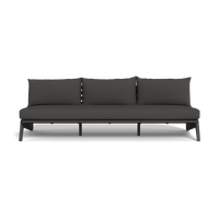 MLB Aluminum 3 Seat Armless Sofa