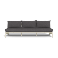 MLB Aluminum 3 Seat Armless Sofa